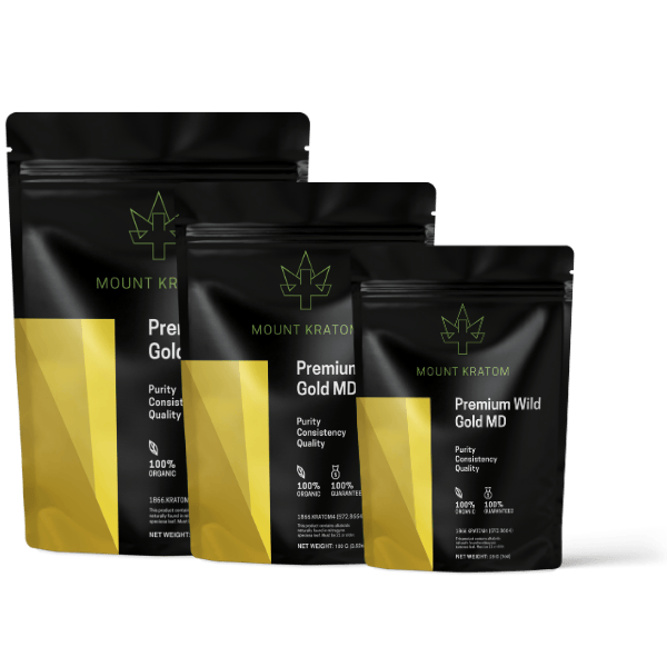 Premium Wild Gold Maeng Da Kratom Powder - Image 2