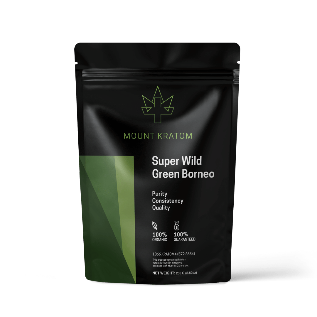Super Wild Green Borneo Kratom Powder