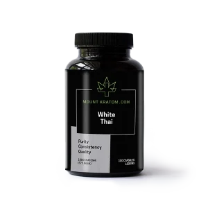 White Thai Kratom Capsules